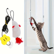 Hanging Toy With Mouse Plush Doll