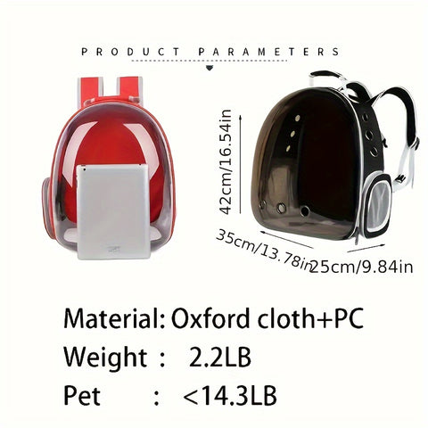 Backpack Portable Transparent