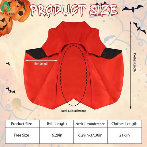 Vampire Cloak Costume Halloween